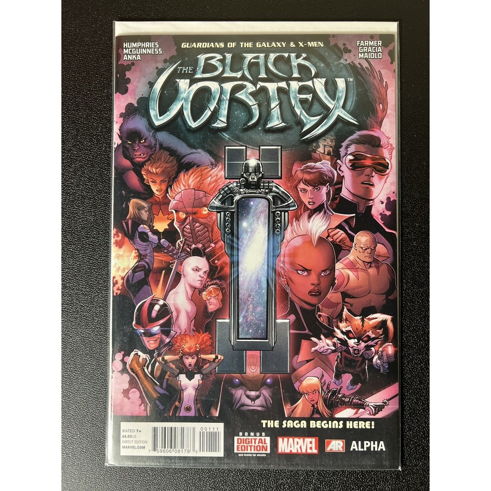 Guardians of the Galaxy and X-Men: The Black Vortex Alpha # 1 Marvel 2015